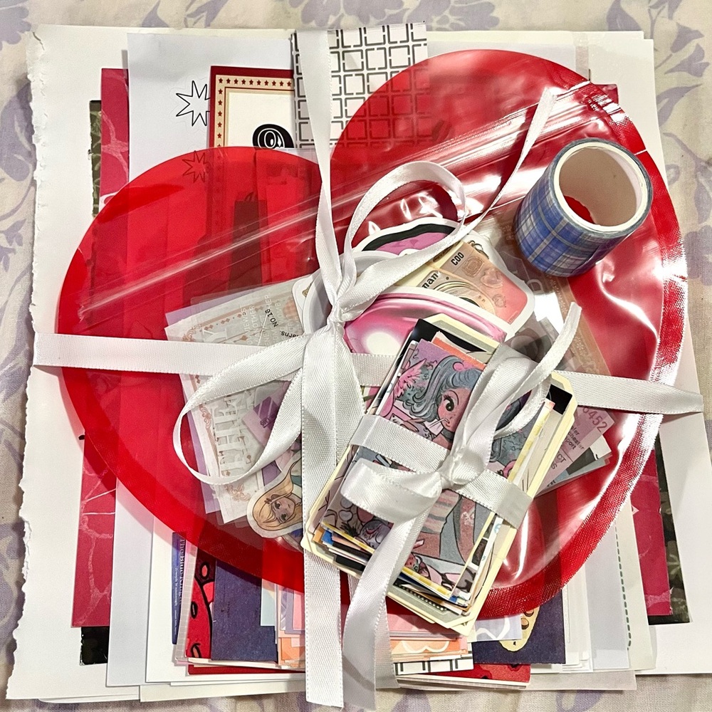 150 Piece Junk Journal Ephemera Kit